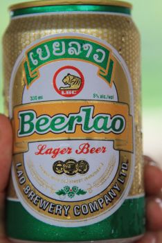 Beer Lao - Mekong River, Laos