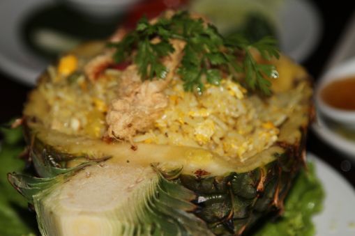 Pineapple Rice at The Good View - Chiang Mai, Thailand